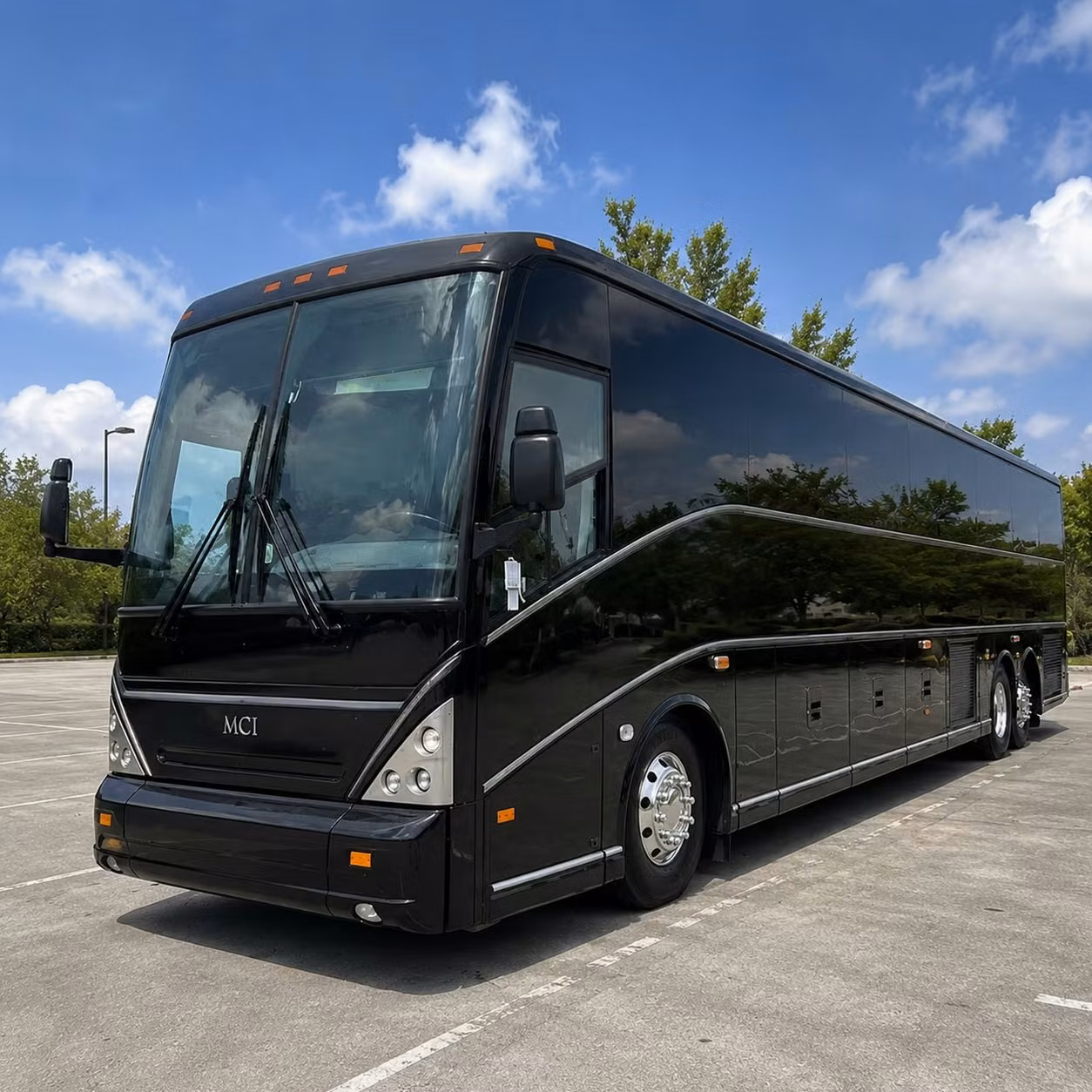 56 passenger charter bus