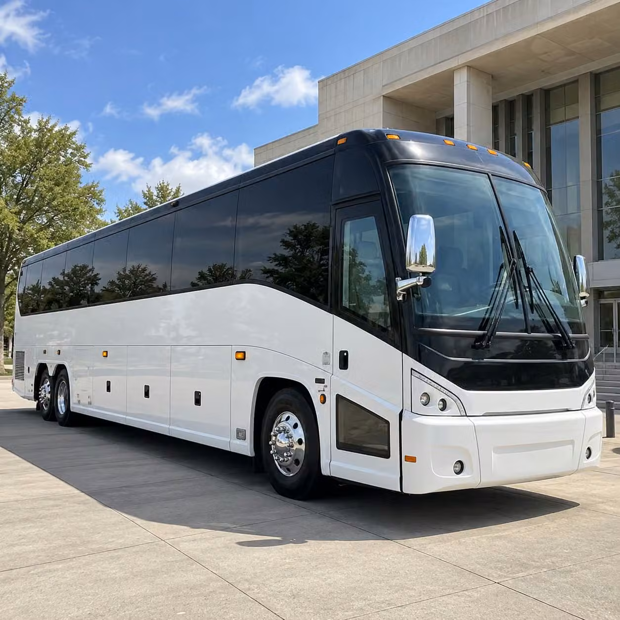 fan shuttle bus rentals to university of michigan games from ypsilanti